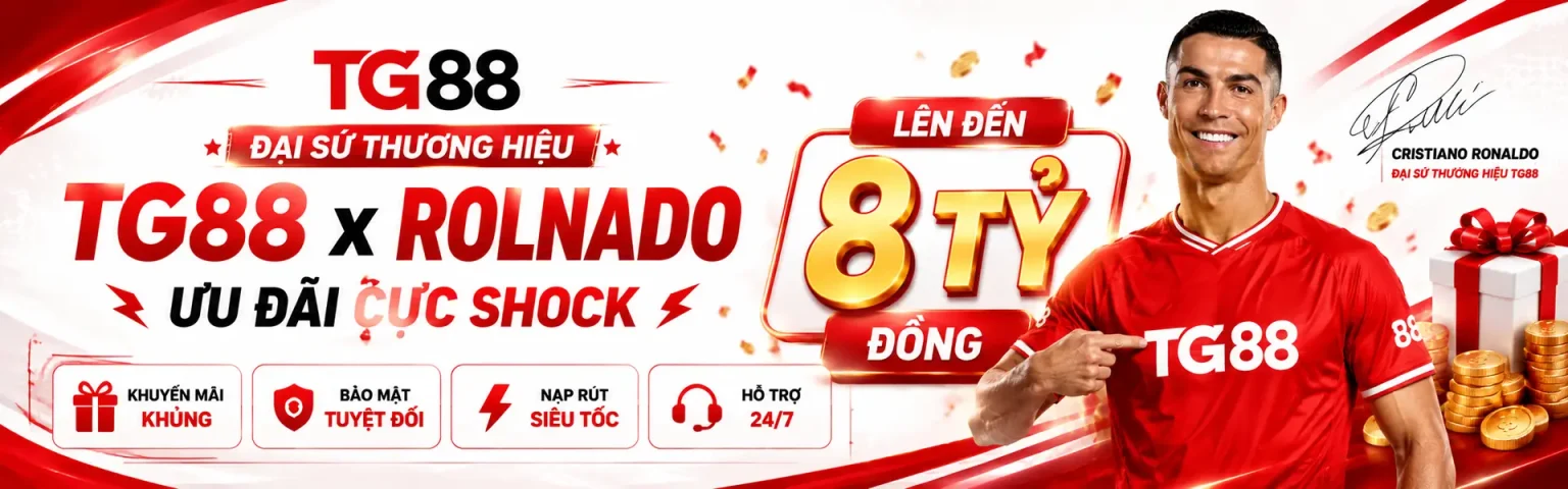 tg88 đại sứ thương hiệu Ronaldo